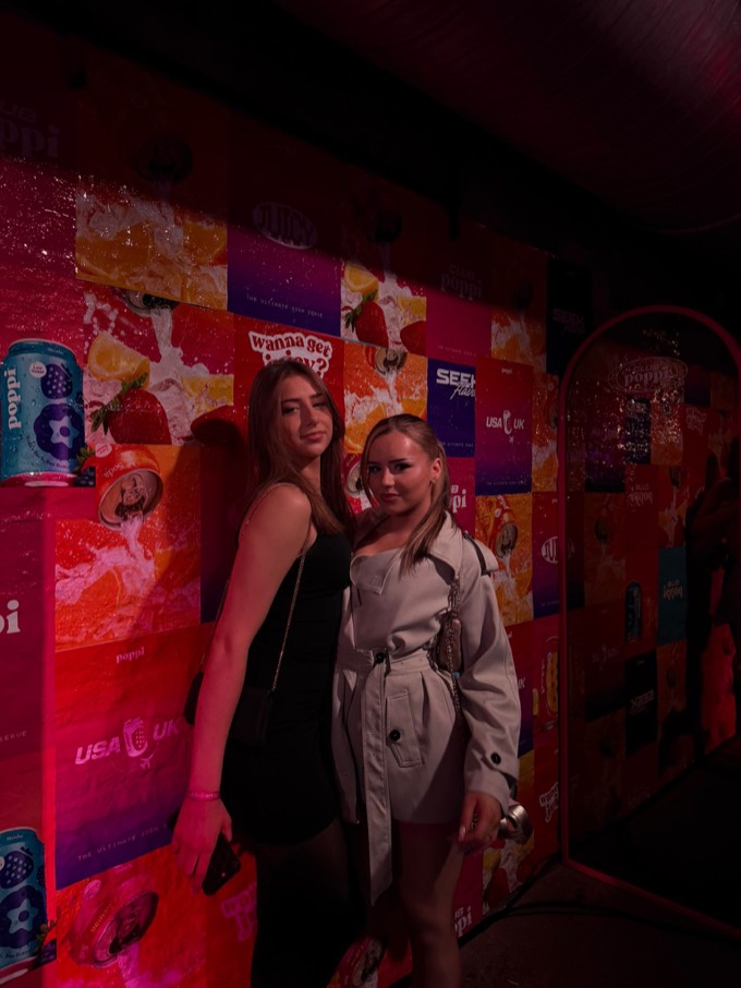 Creators at the Club Poppi launch party